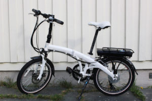 折りたたみ式自転車のイメージ