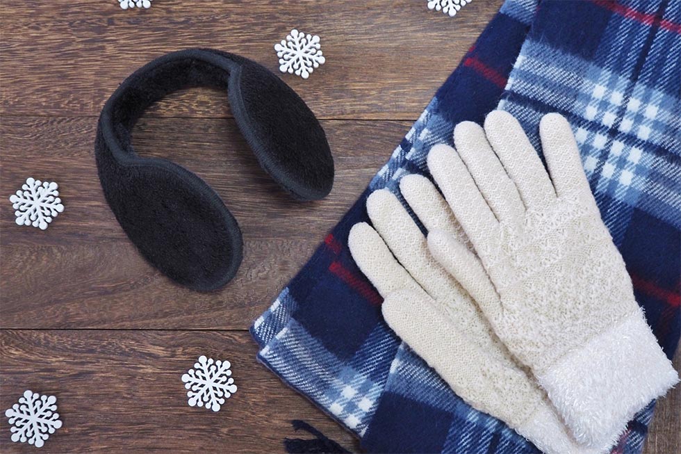 冬の手袋のイメージ